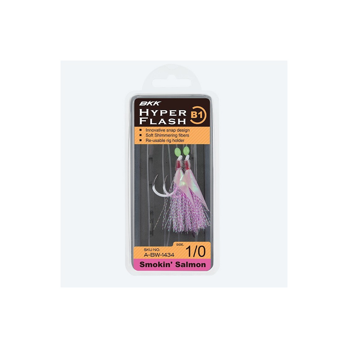 HYPER FLASH A1 60lb  Octopus Beak 4/0 Flying Fish ( Bleu argent)