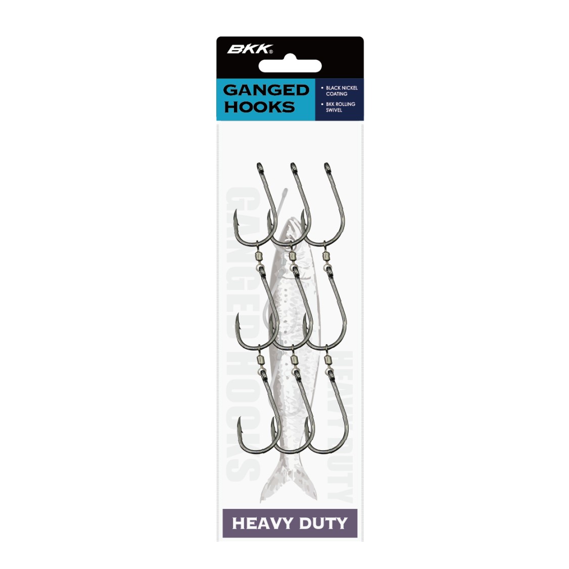 GANGED HOOKS 4/0