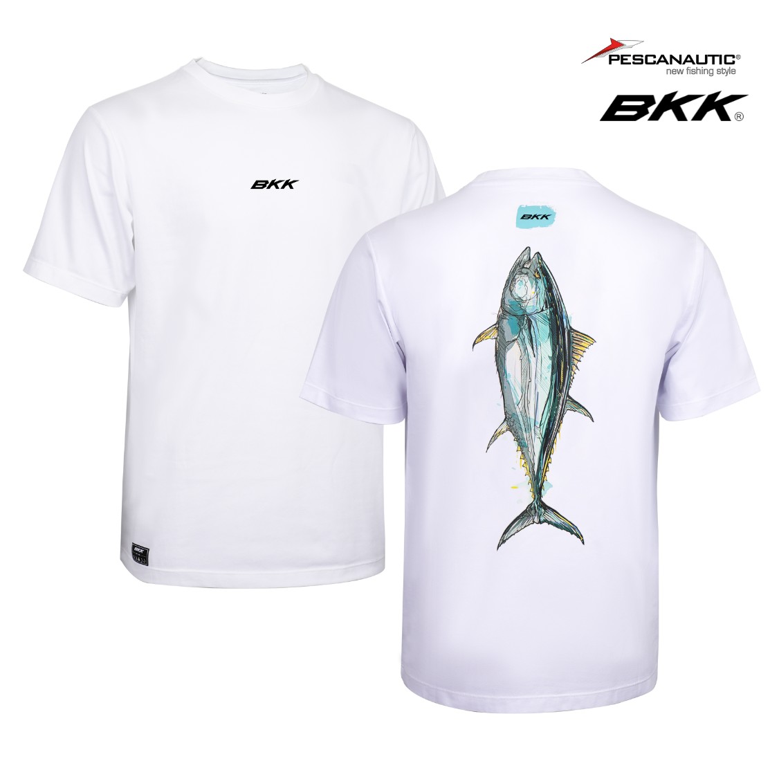 T-Shirt manches courtes Casual Shirt-Tuna  White  Taille S