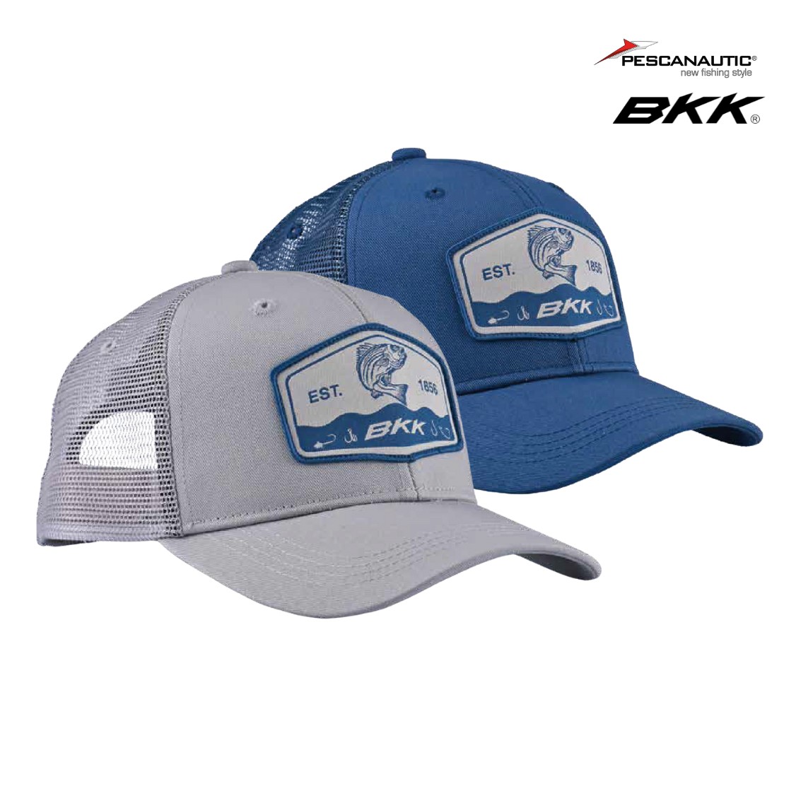 Casquette Striped Bass Trucker Bleue