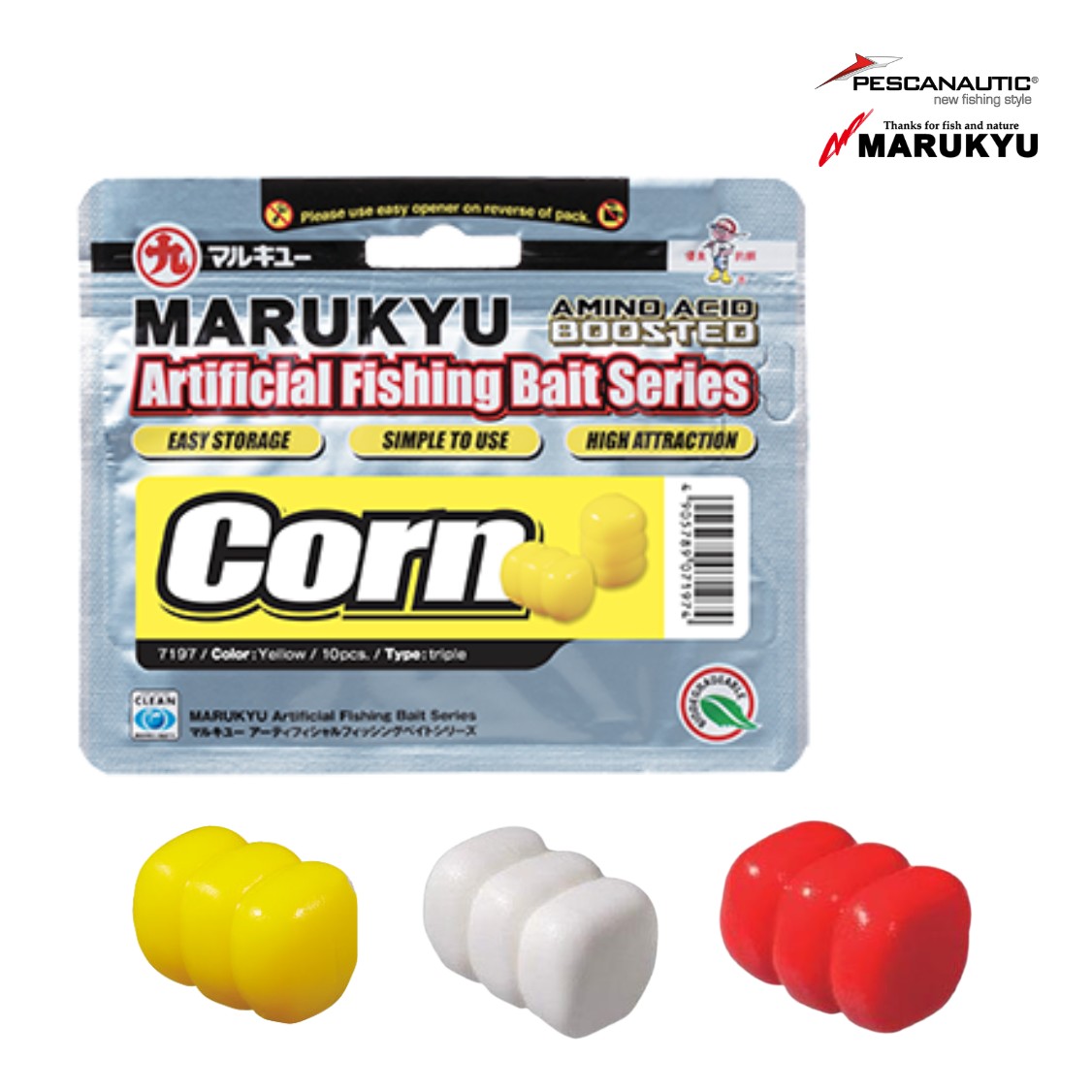 MARUKYU CORN TRIPLE (Yellow)