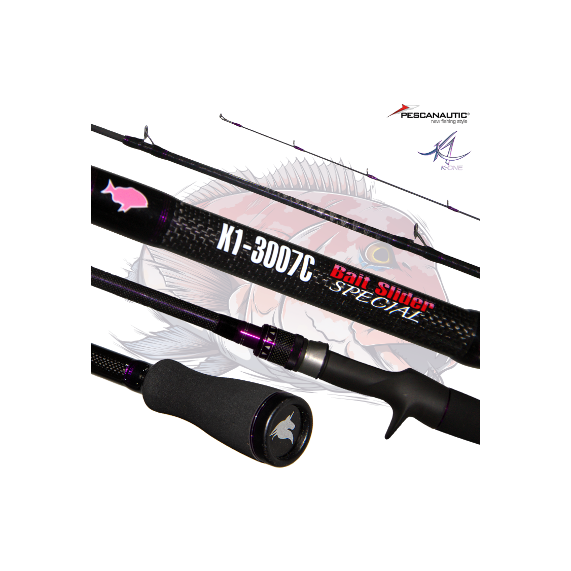 Canne K-ONE 3007CS SPECIAL Bait Slider (Casting)*