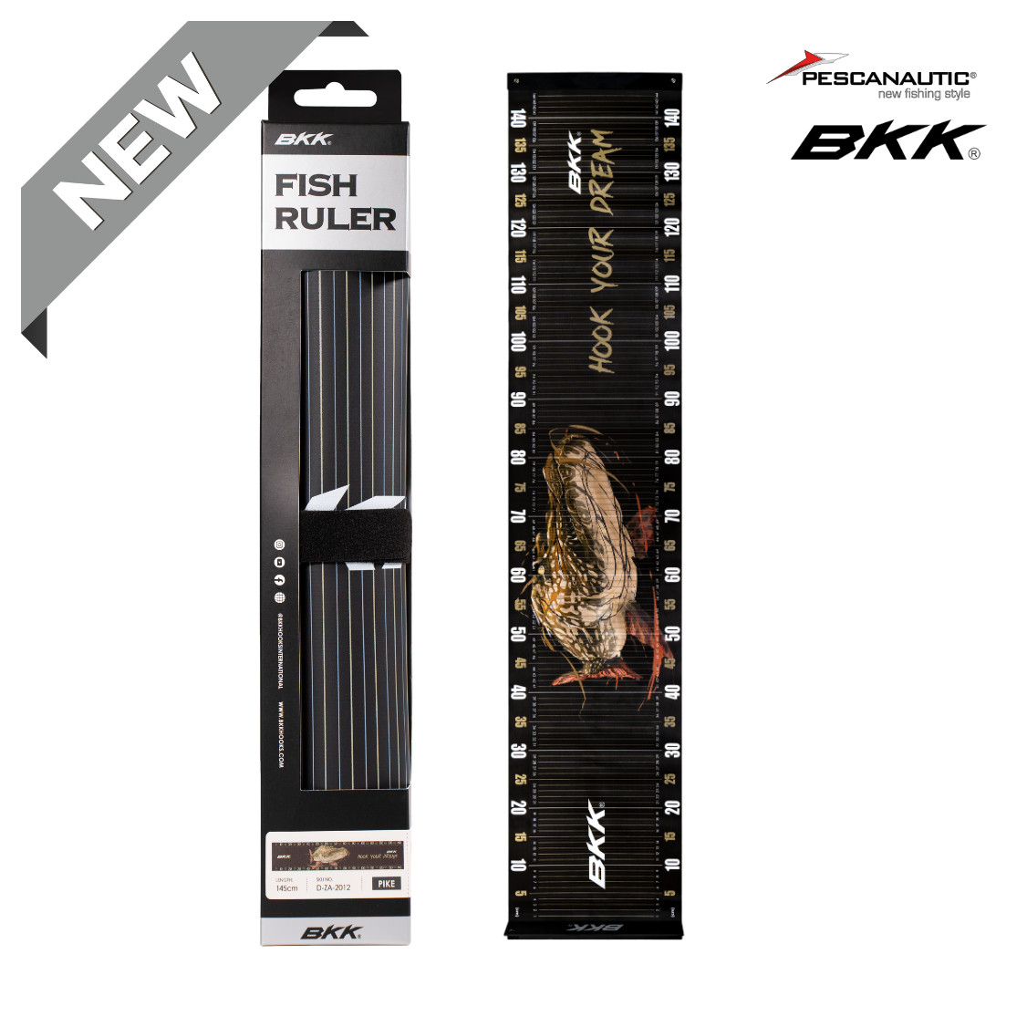 Toise Fish Ruler - Pike L