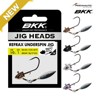 Refrax Jig Underspin - Natural Goby  3,5gr 1/8oz - 1/0#
